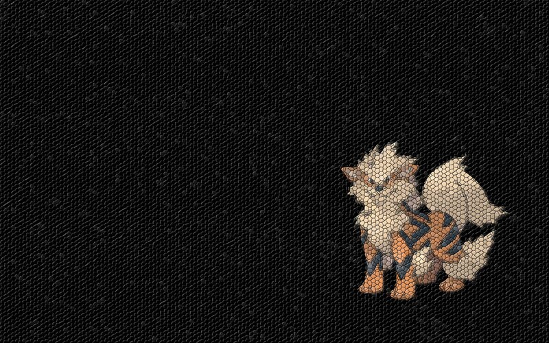 Fox-like creature mosaic