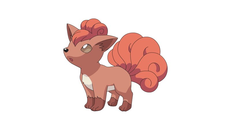 Fox-like Creature with Multiple Tails