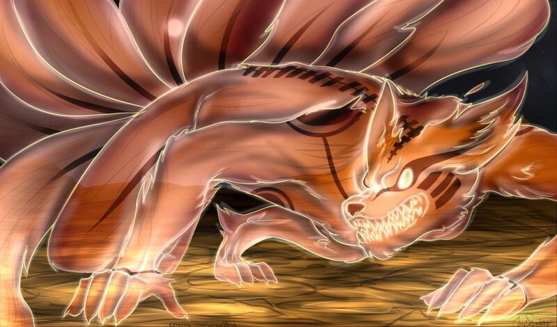 Fox-like Creature with Nine Tails