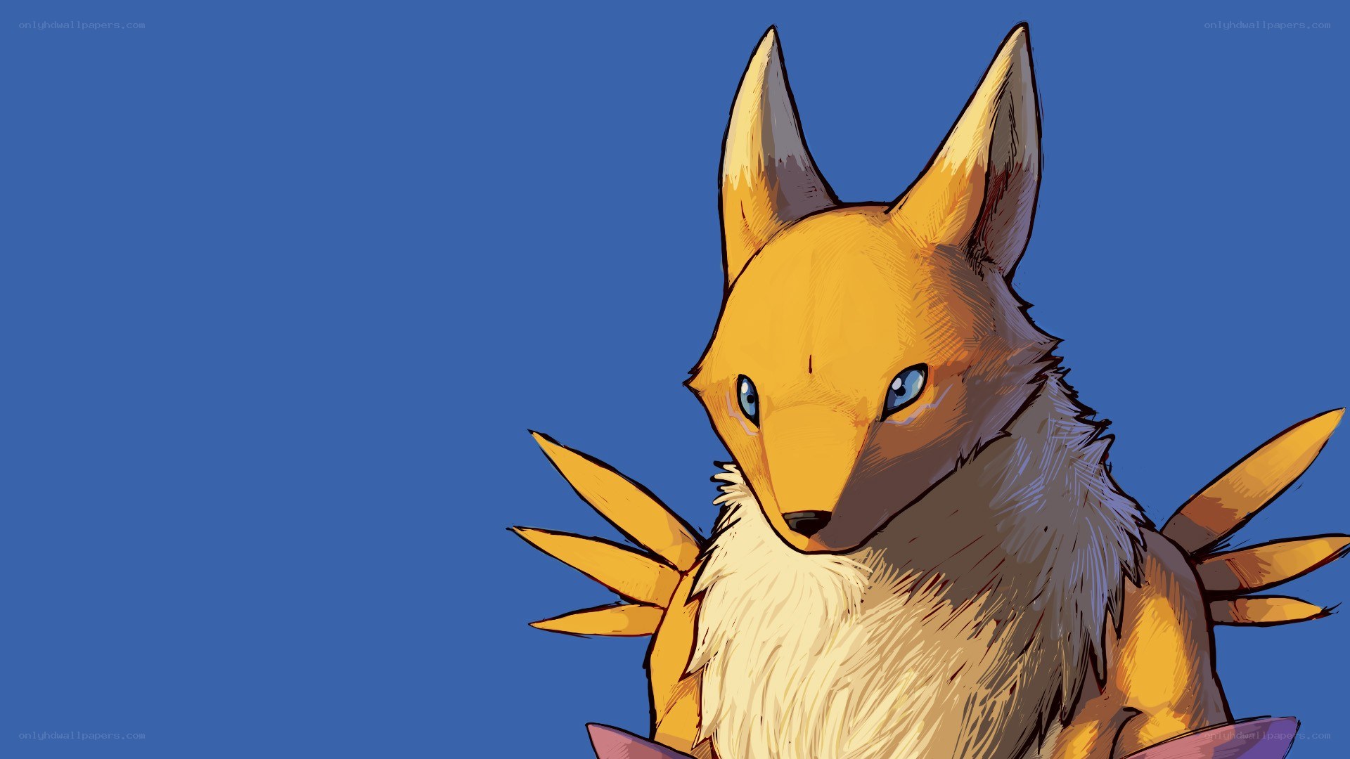 fox-like creature with wings