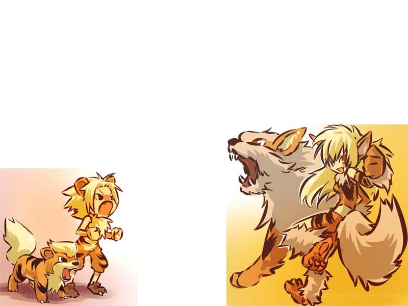 Fox-like creatures in action