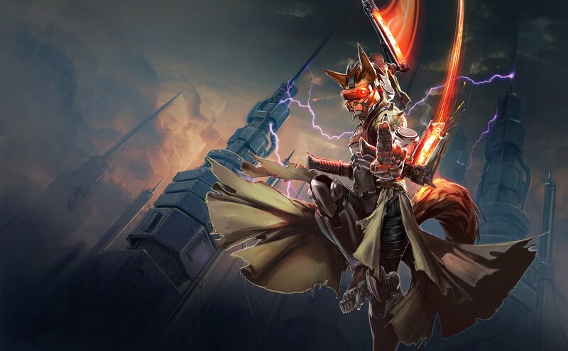 Fox-like Warrior — Brown