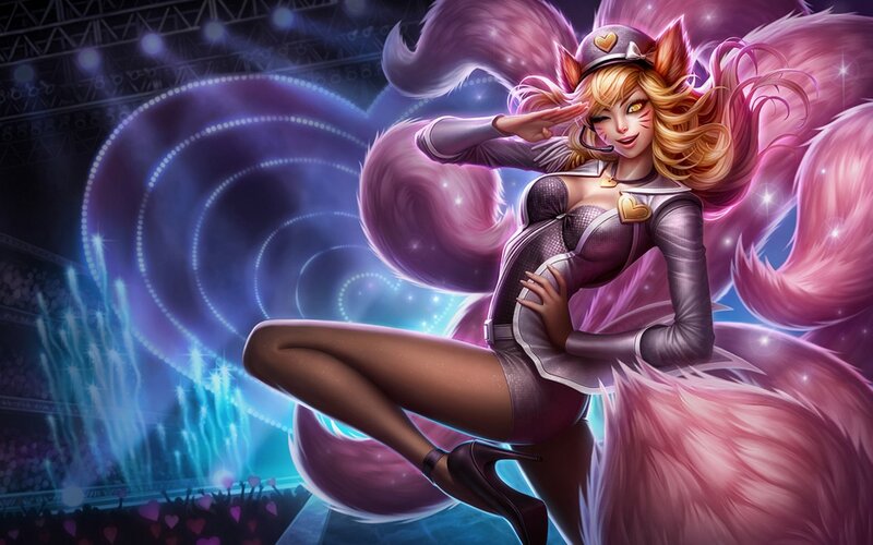 Fox-like Woman in Costume