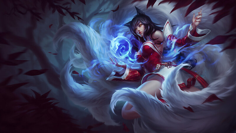 Fox-like Woman with Magic