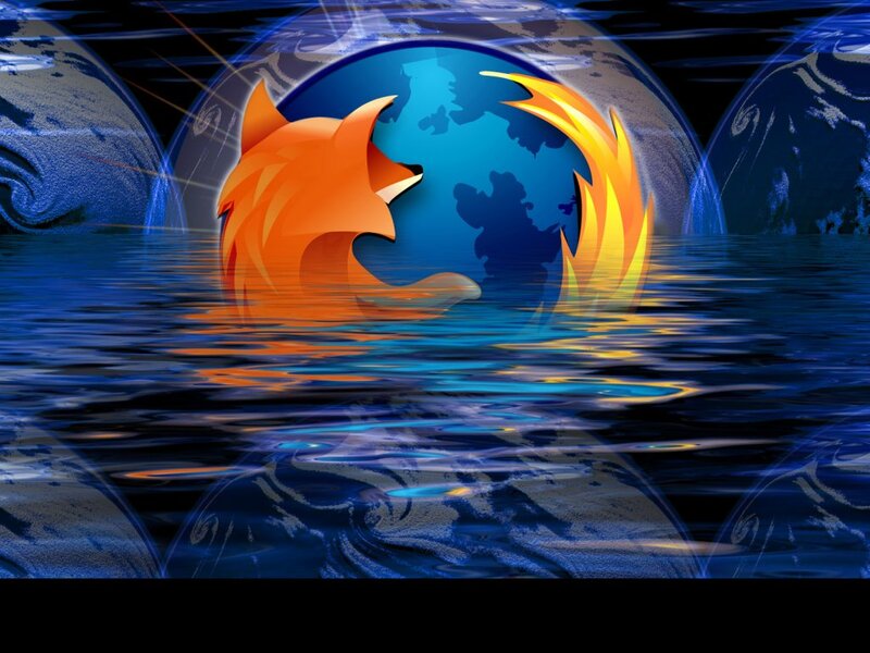 Fox Logo in Water