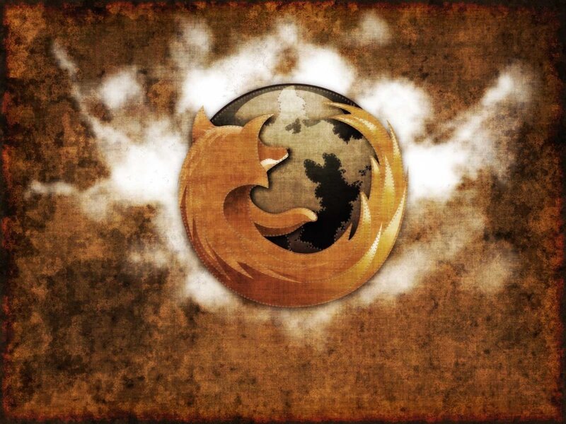 Fox Logo on Textured Background
