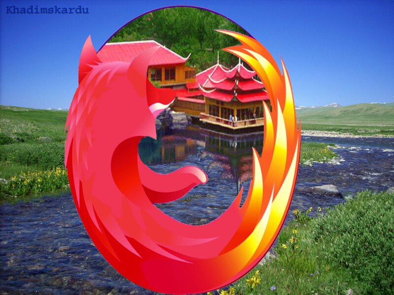 Fox Logo with Temple