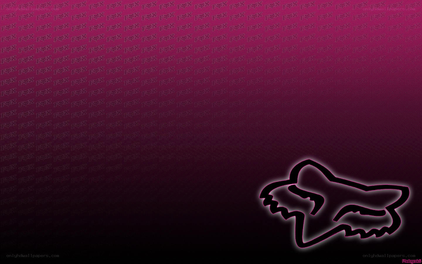 Fox Racing logo wallpaper
