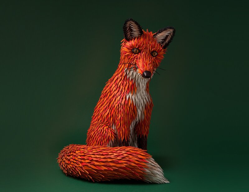 Fox Sculpture