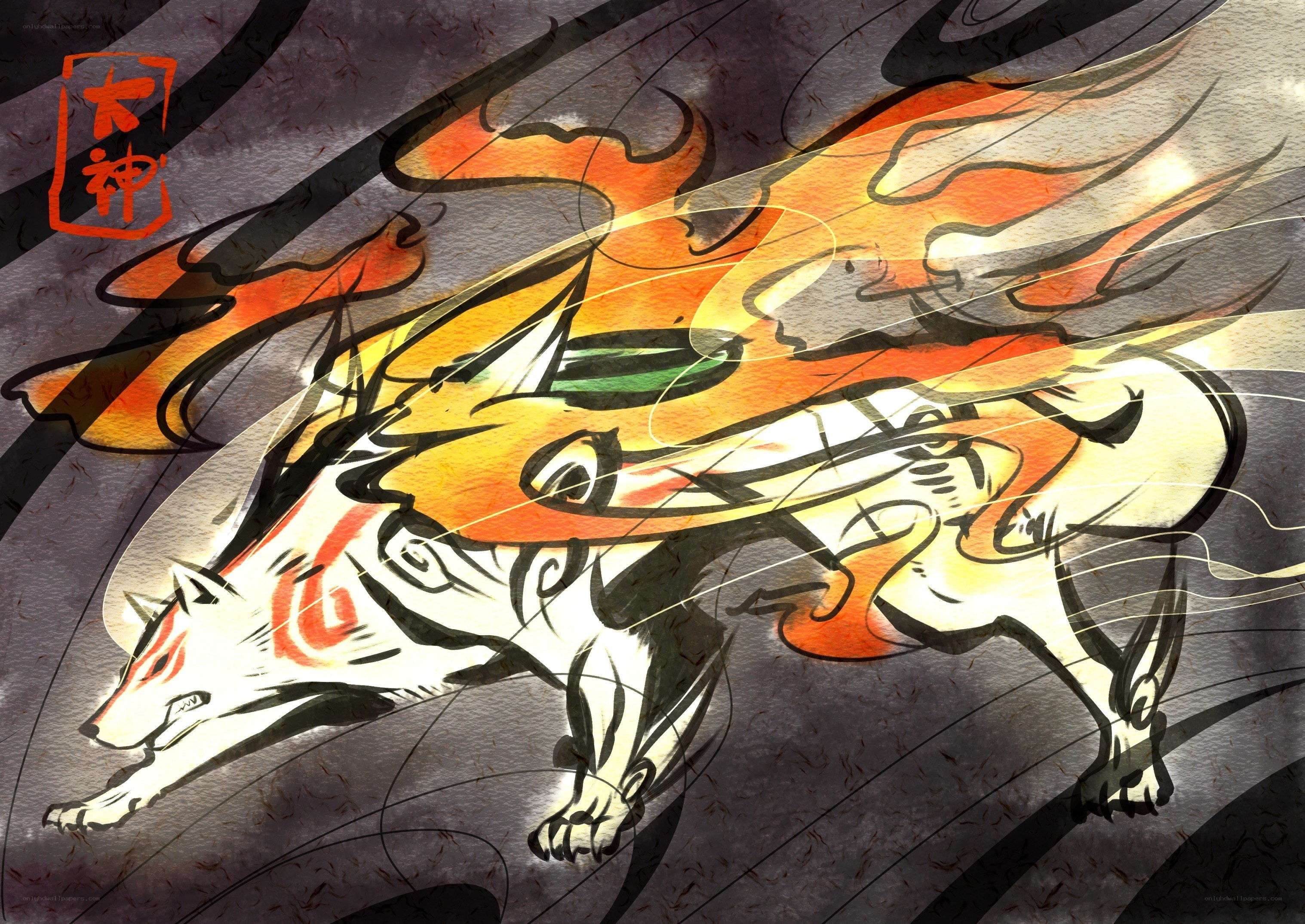Fox spirit in motion