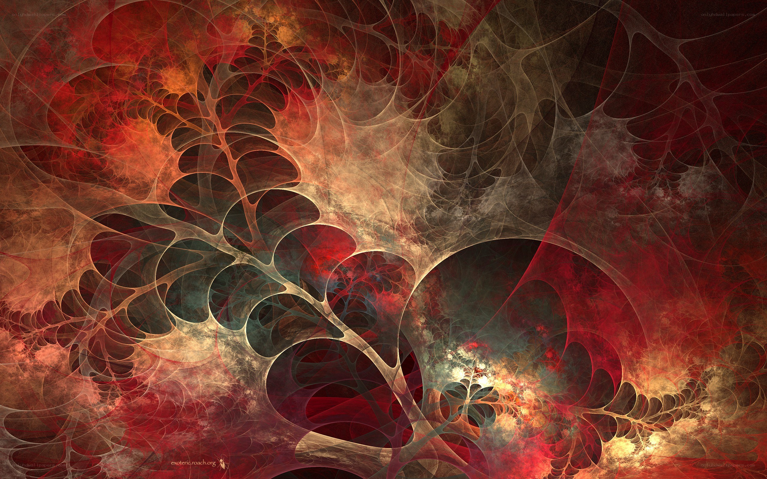 Fractal abstract art