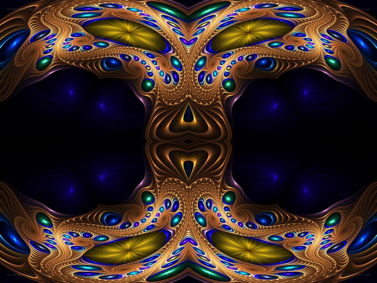 Fractal abstract art