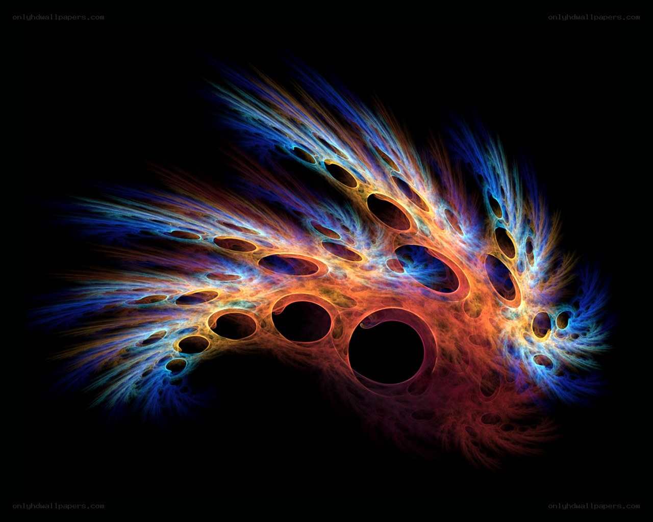 Fractal abstract art
