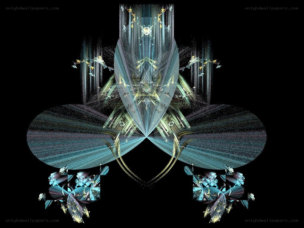 Fractal abstract art design