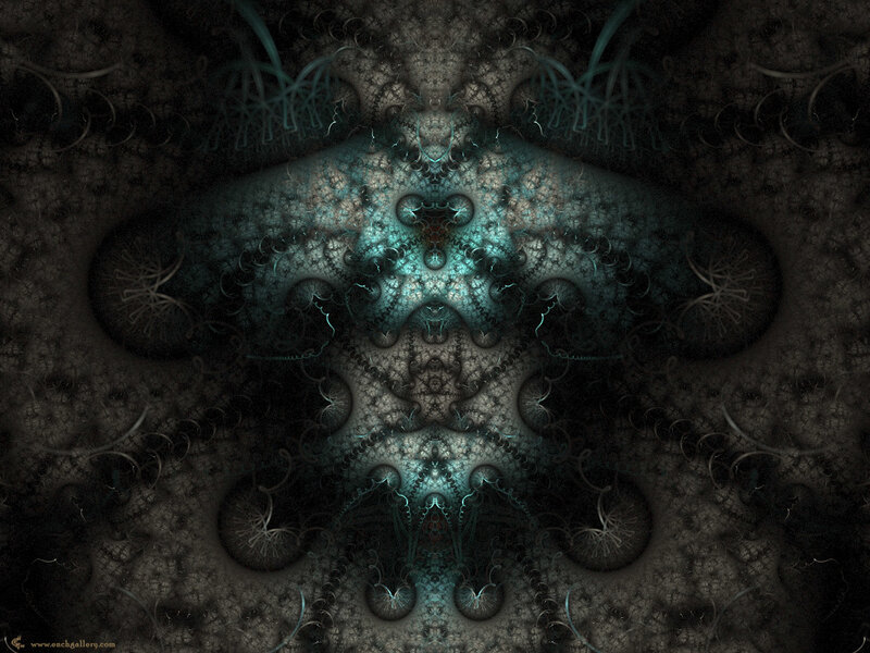 Fractal abstract artwork