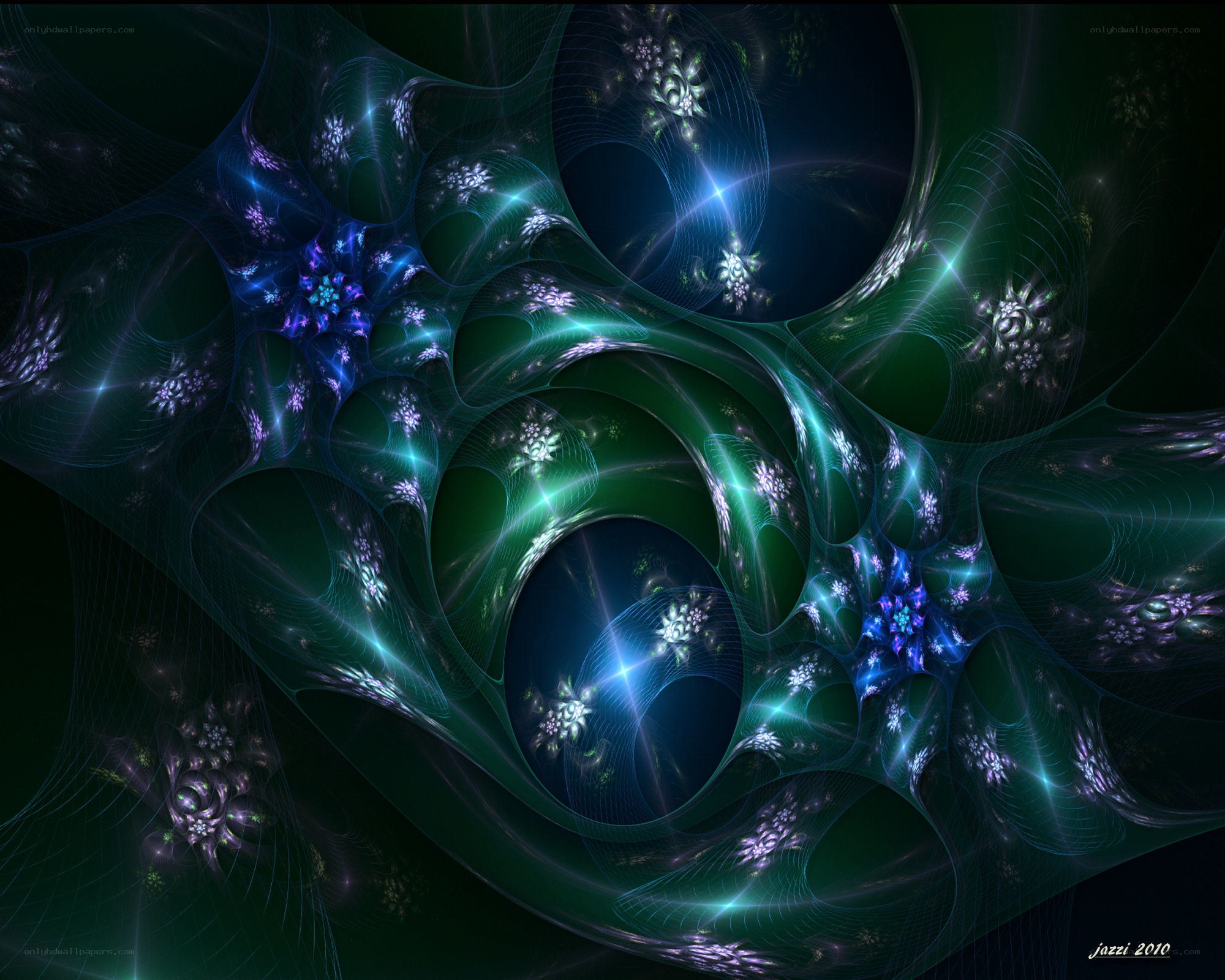 Fractal abstract digital art
