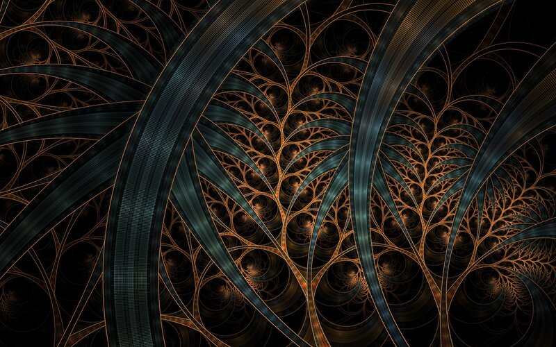 Fractal abstract pattern