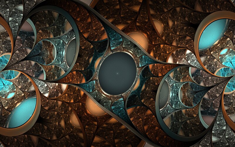 Fractal abstract pattern