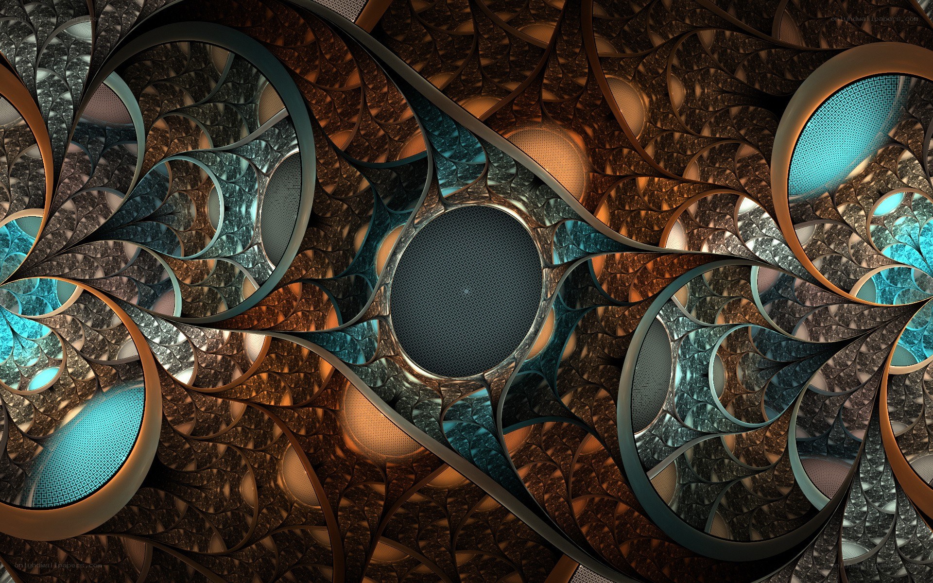 Fractal abstract pattern
