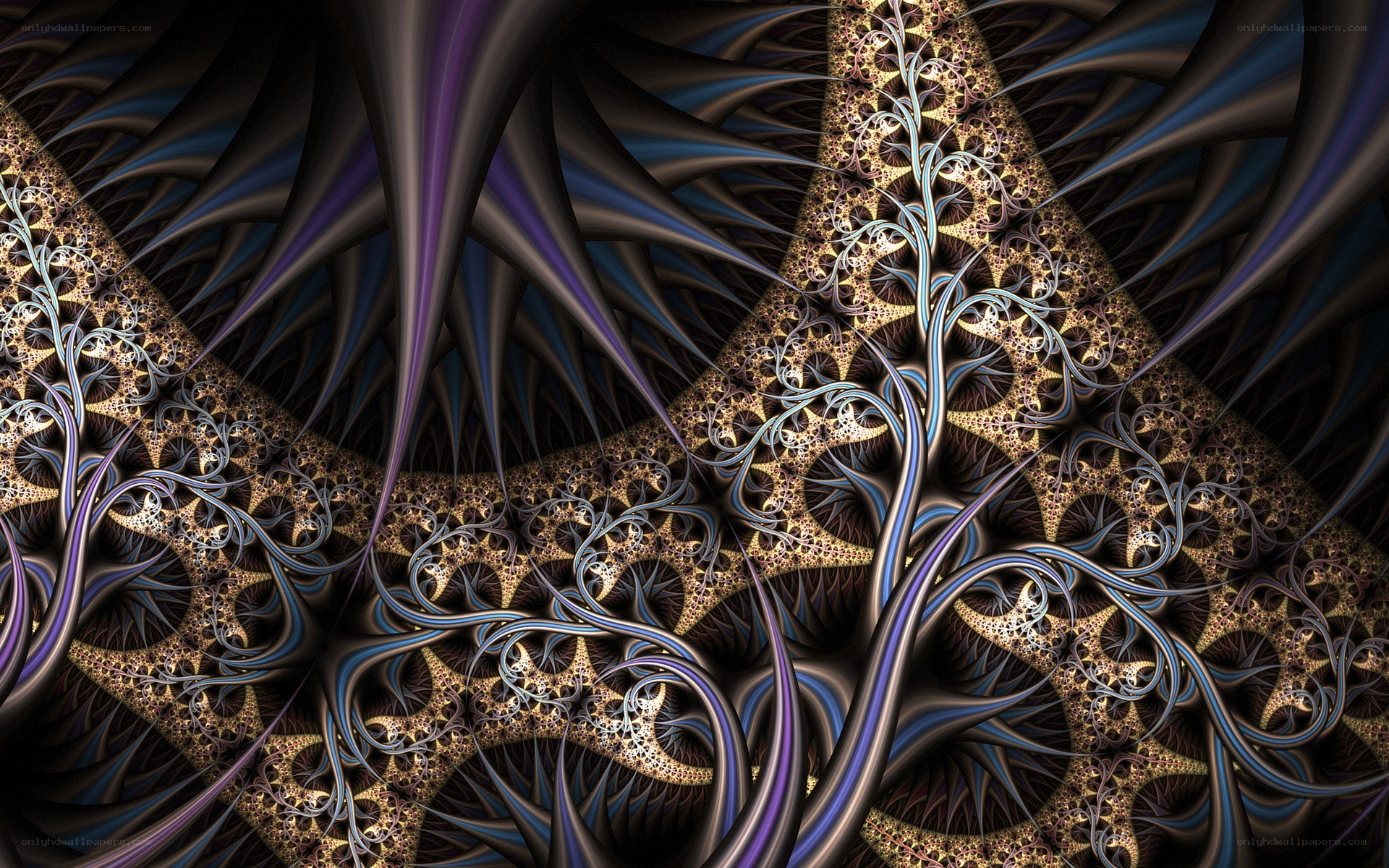 Fractal abstract pattern