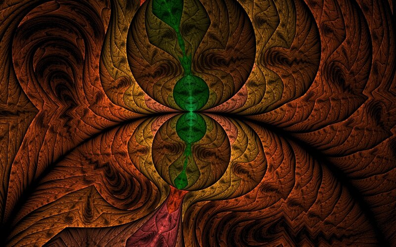 Fractal abstract pattern