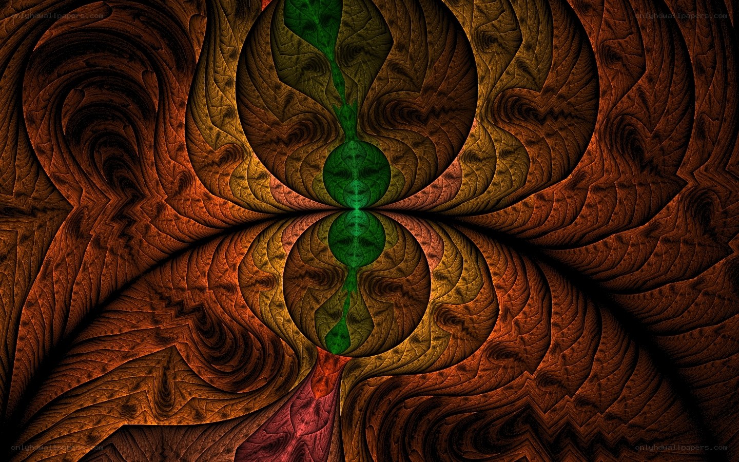 Fractal abstract pattern