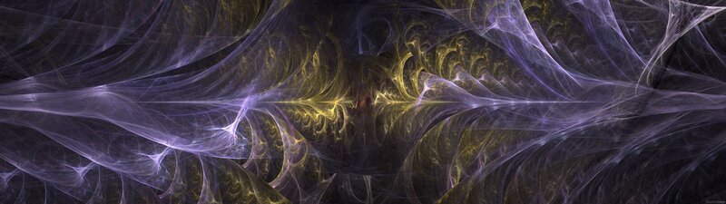 Fractal Abstract Pattern — Purple, Ethereal