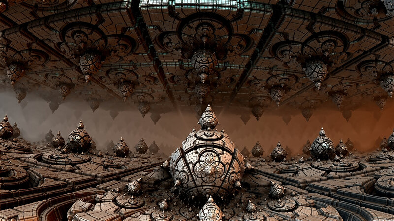 Fractal Alien Architecture — Brown