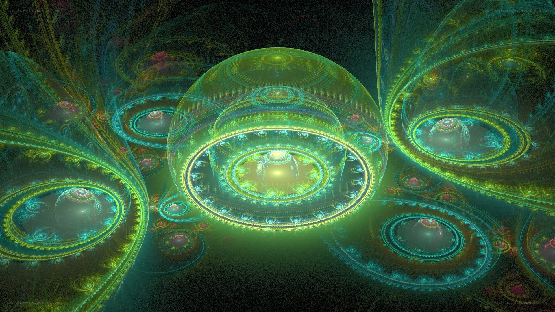 fractal alien architecture