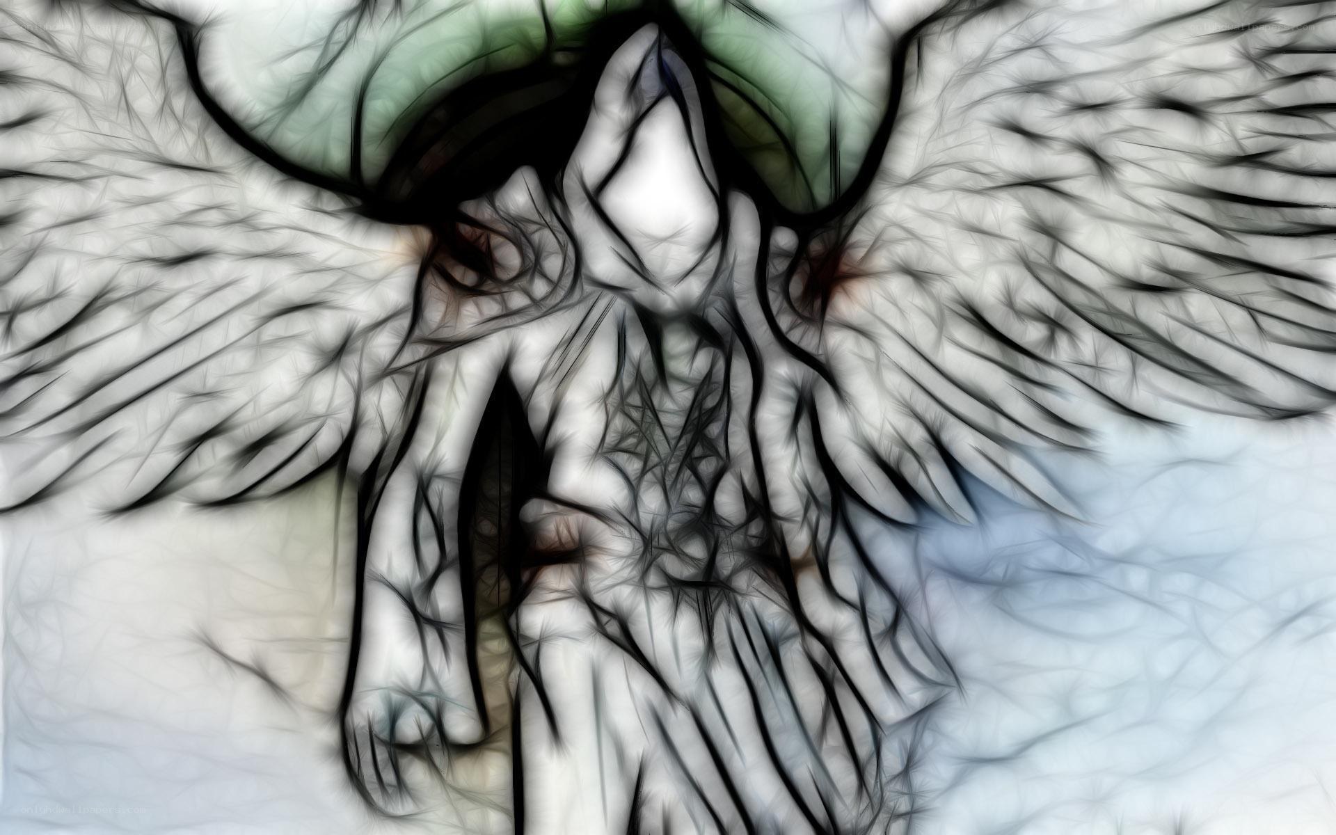 Fractal angel wings