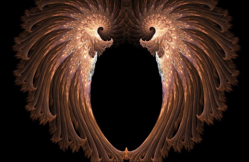 fractal angel wings