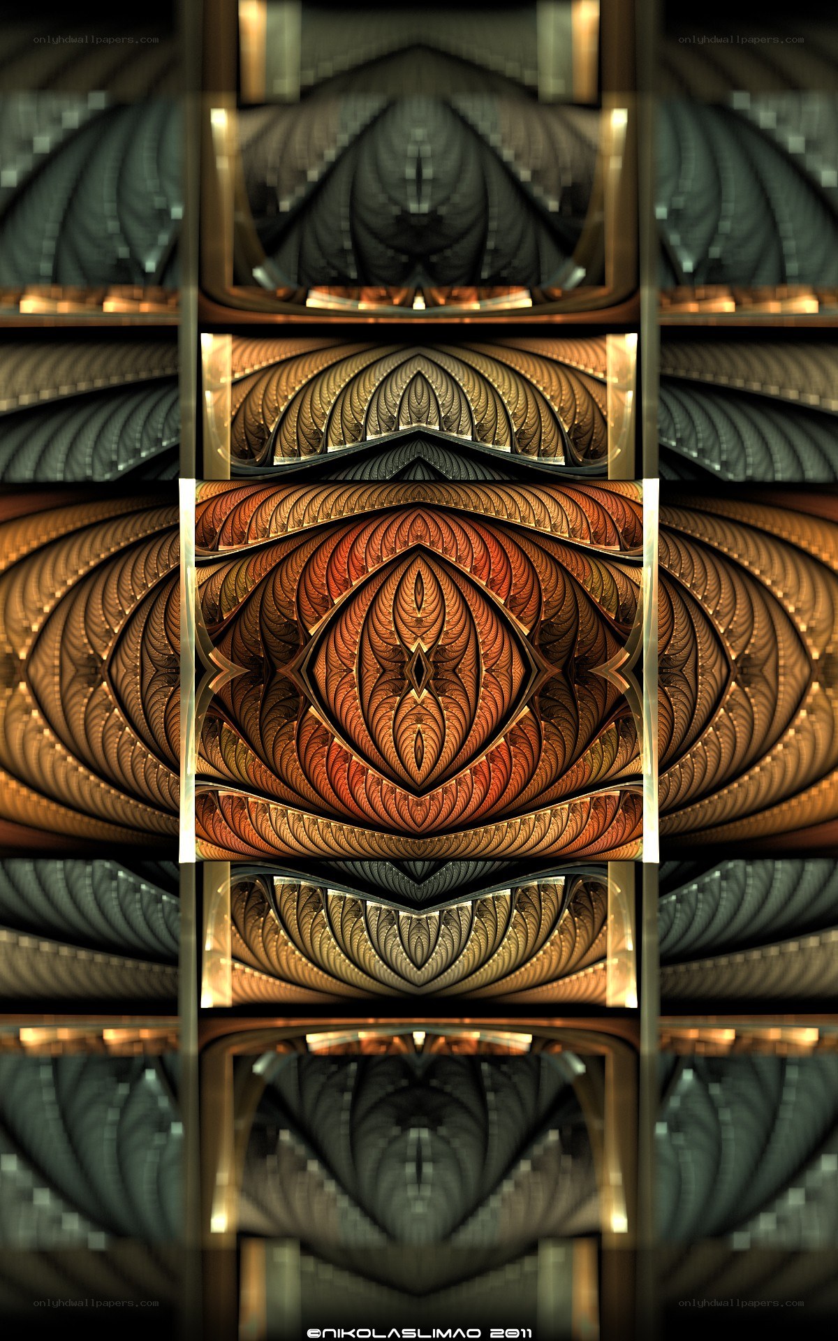 Fractal architectural pattern