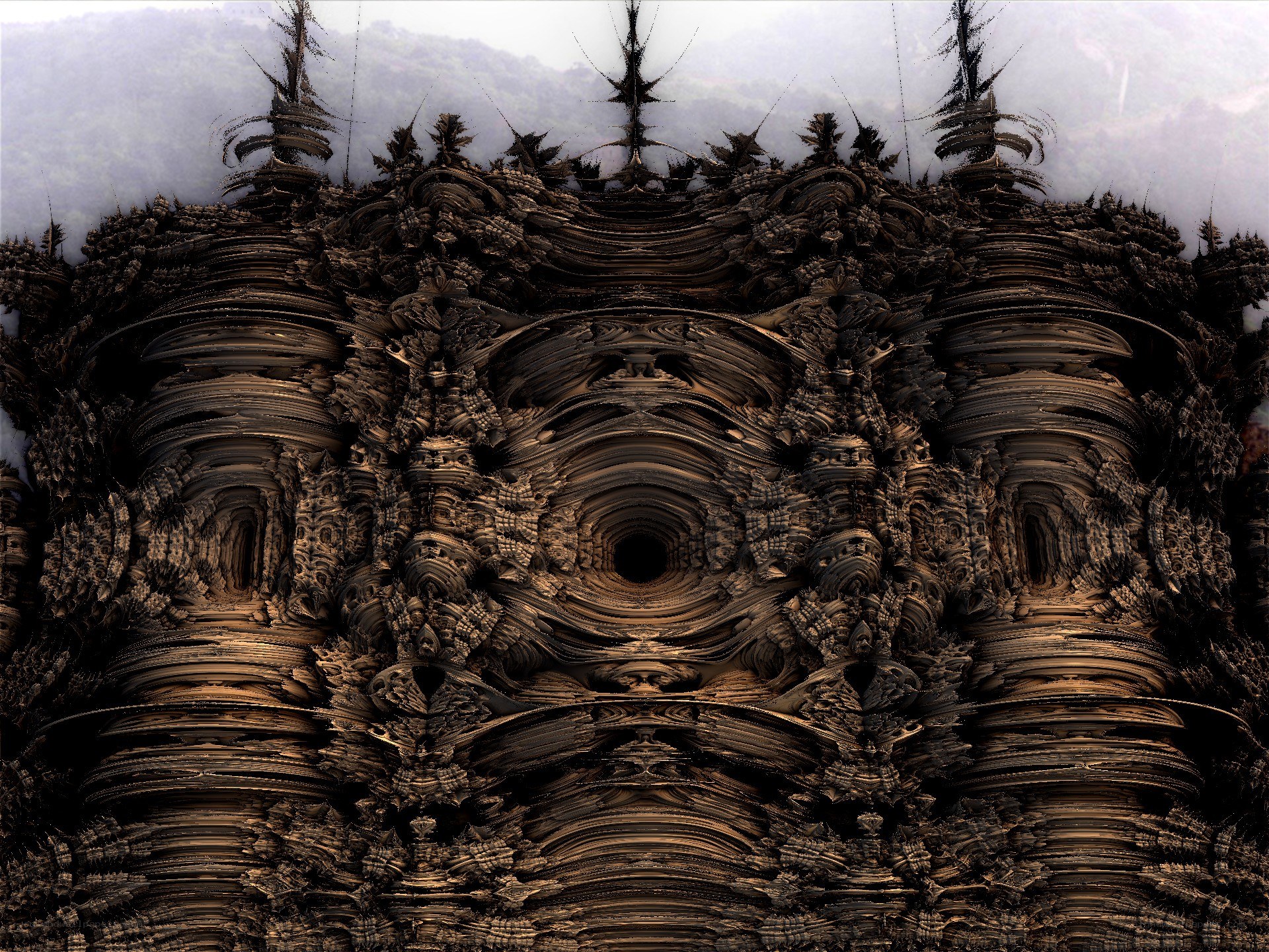 fractal architectural structure