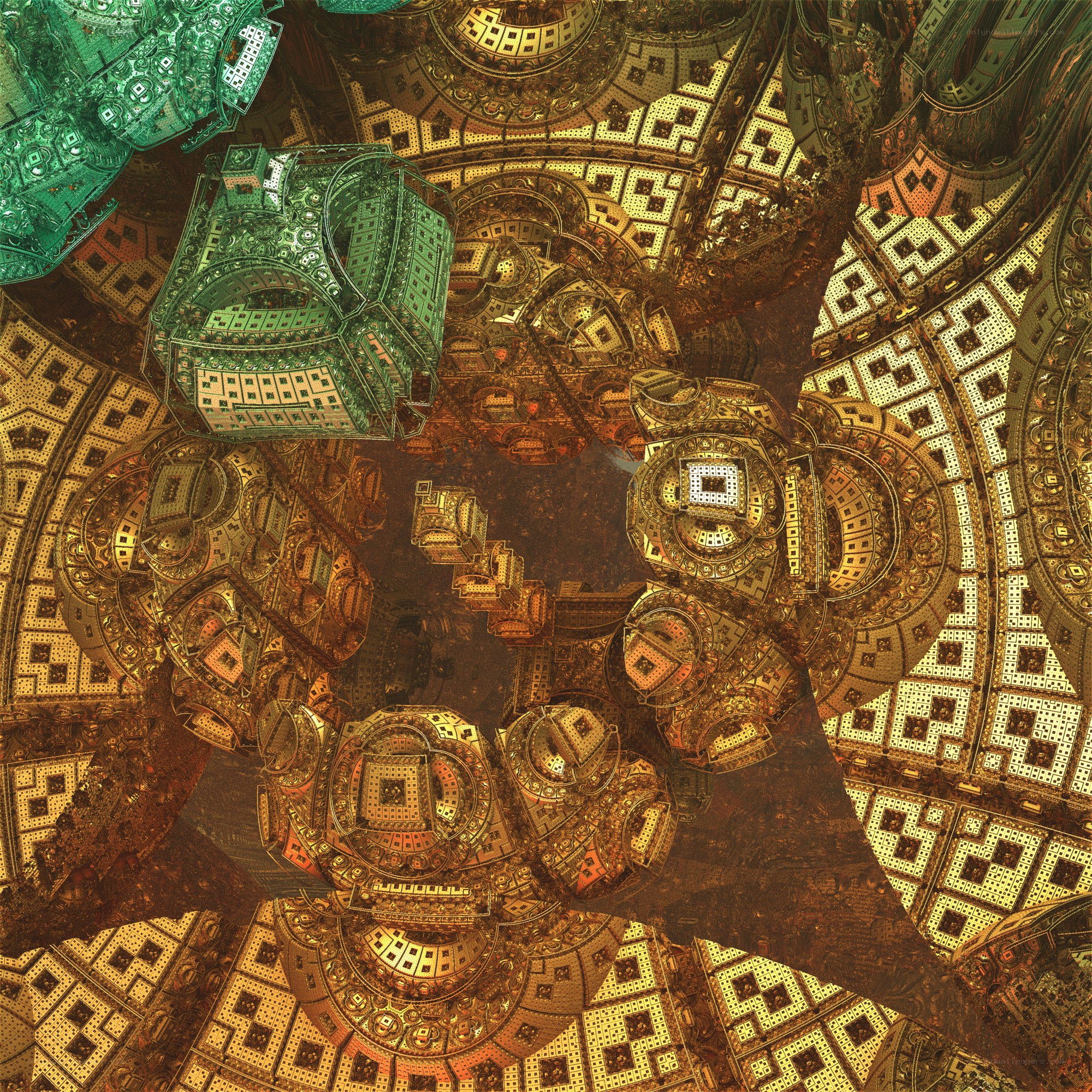 Fractal architectural structure