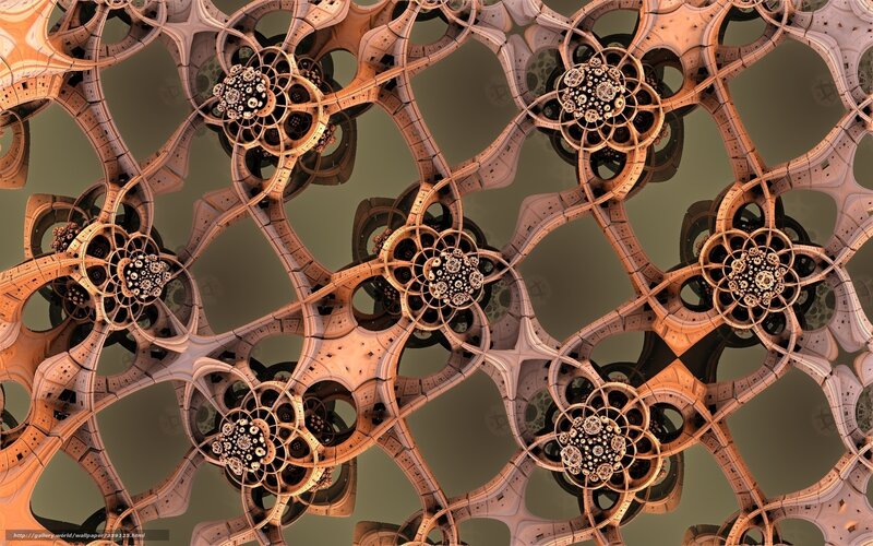 Fractal Architectural Structure — Brown