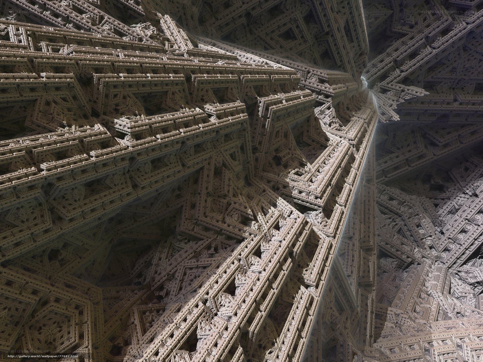 Fractal architectural structure