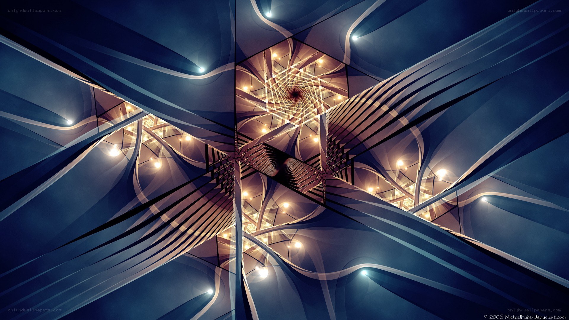 Fractal architectural tunnel