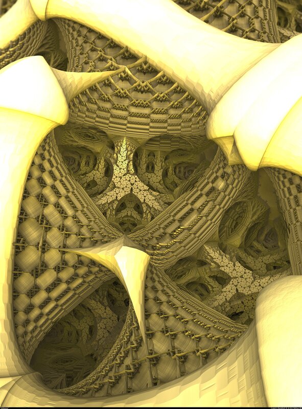 Fractal Architecture — Yellow