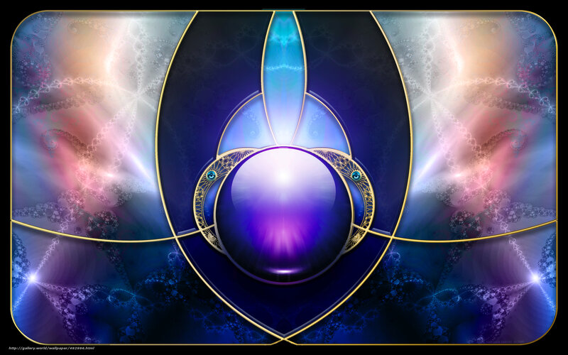 Fractal Art with Central Sphere