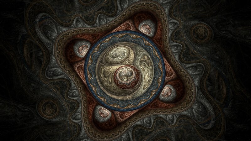 fractal art with intricate patterns