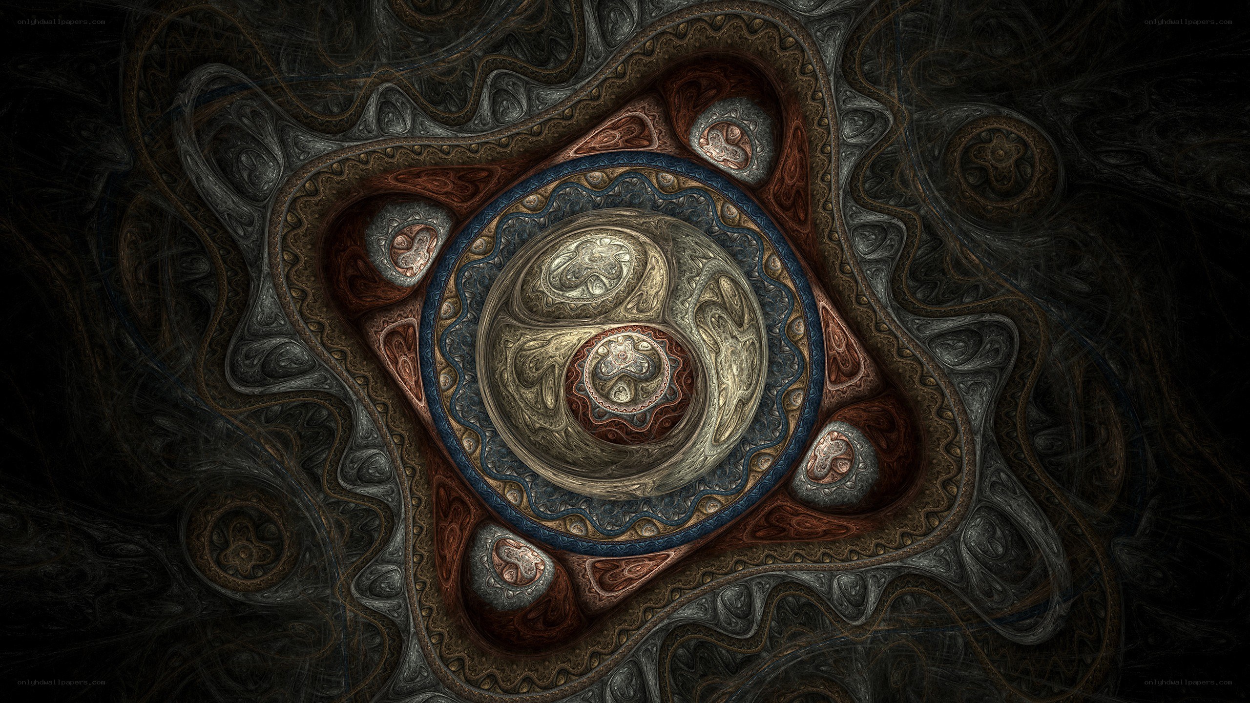 fractal art with intricate patterns