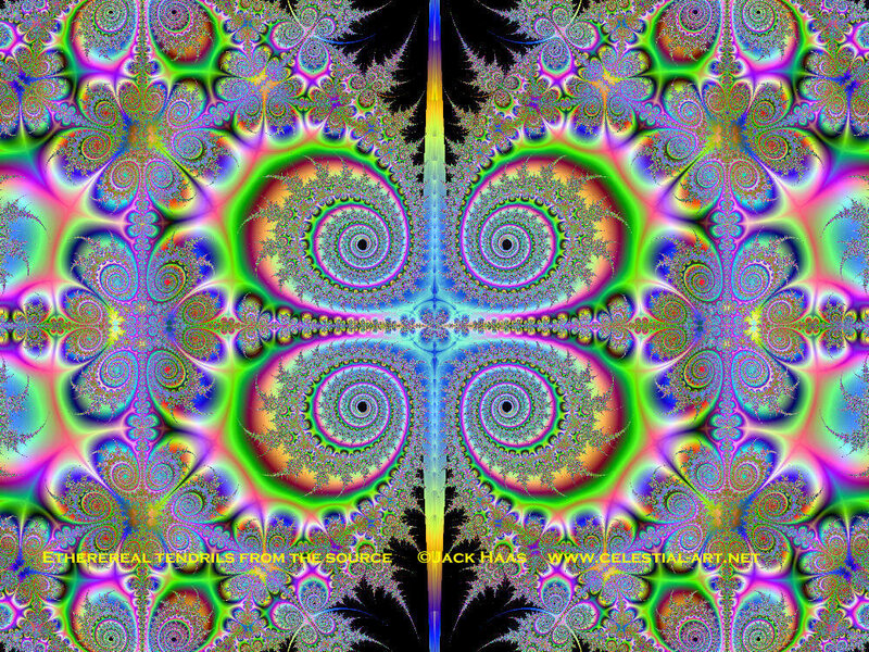 Fractal Art with Spiral Patterns