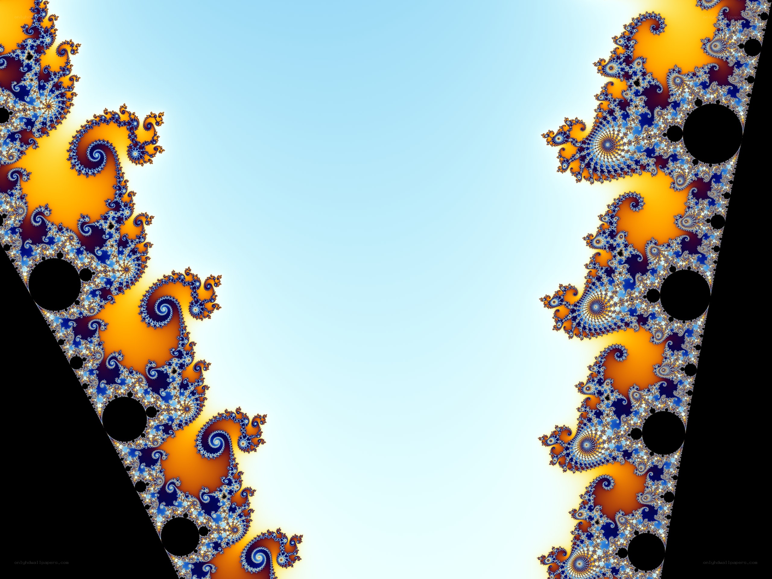 fractal art with spirals