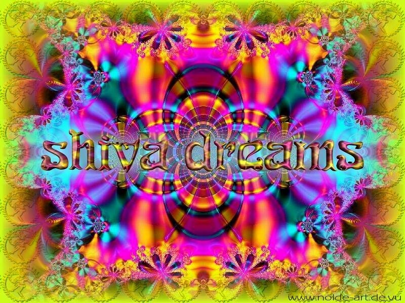 Fractal Art with Text — Yellow
