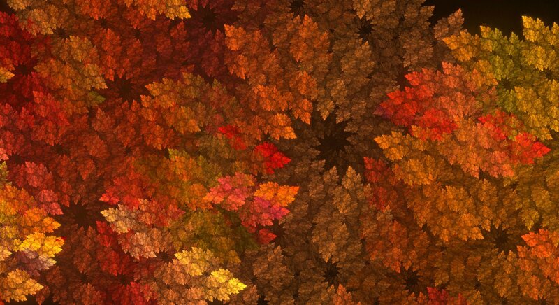 Fractal Autumn Leaves