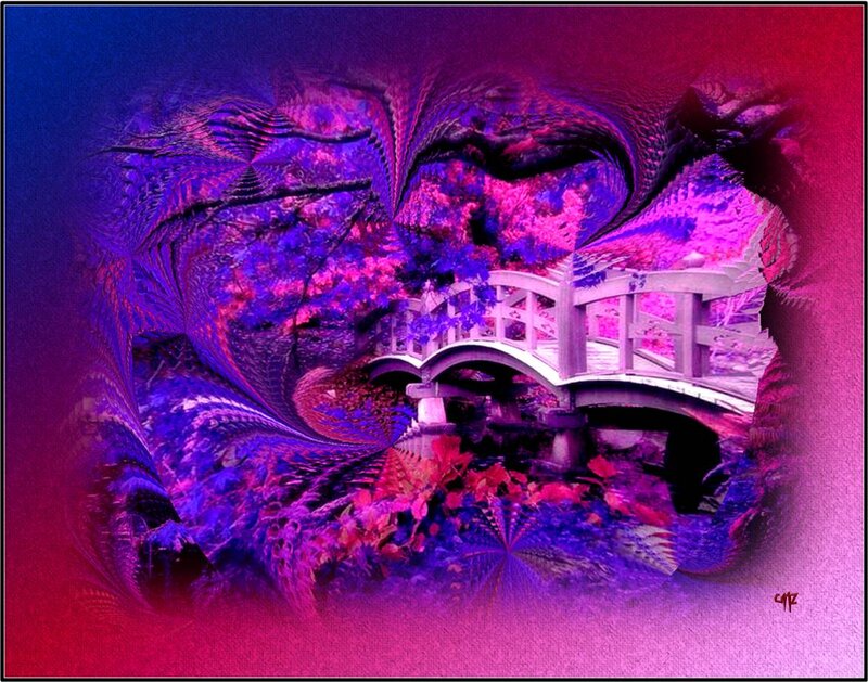 Fractal Bridge Landscape