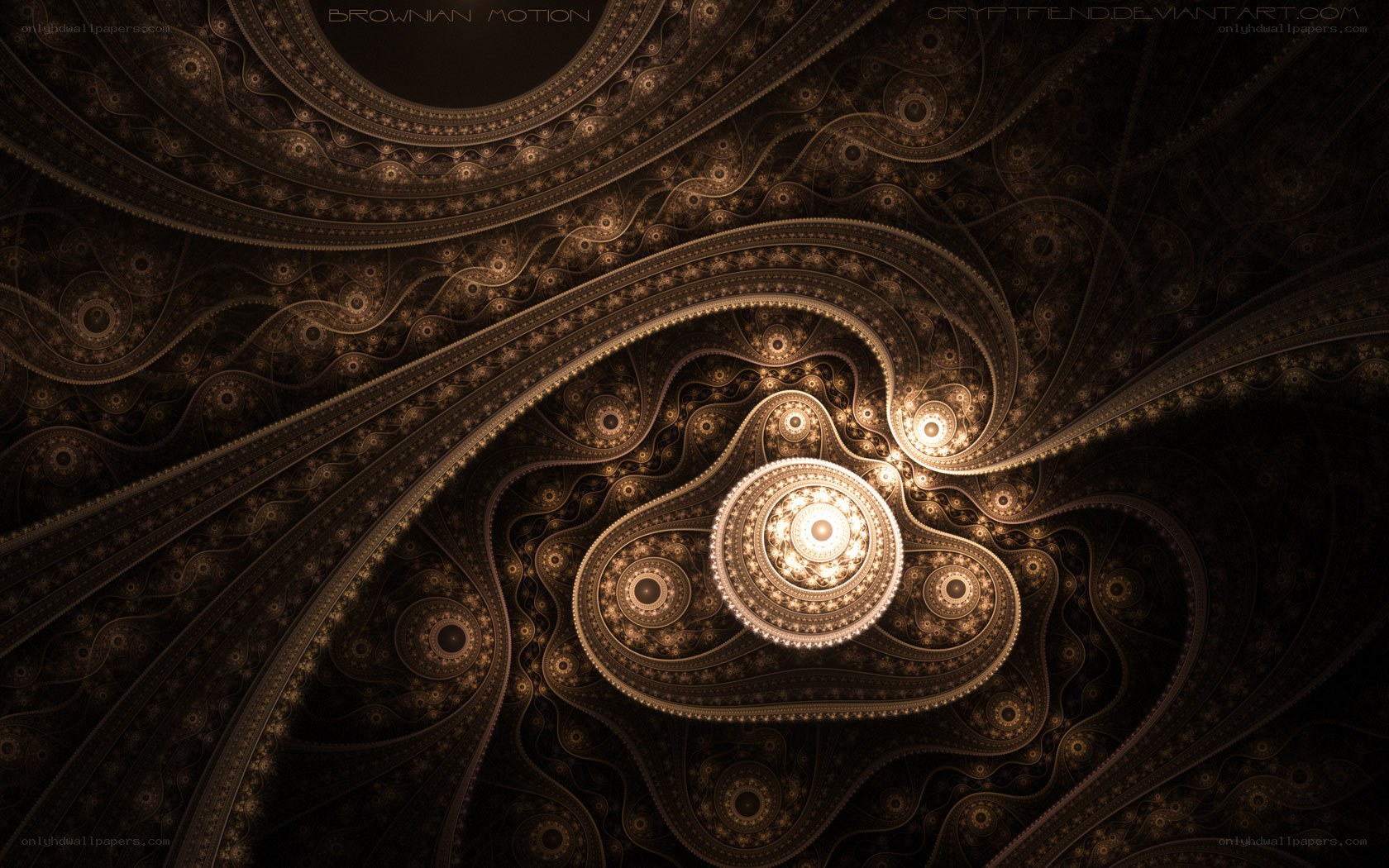 Fractal Brownian Motion Art