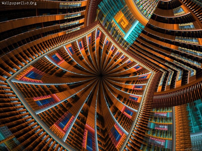 Fractal Building Interior