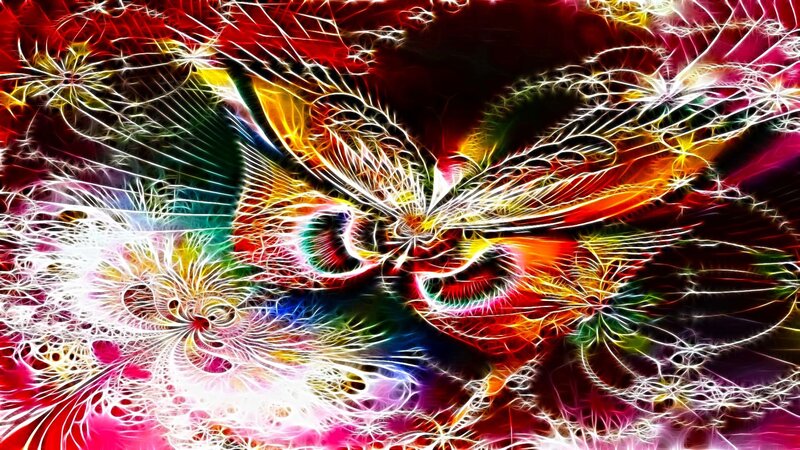 fractal butterfly design