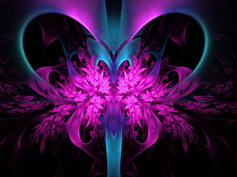 Fractal Butterfly Design — Purple, Mystical
